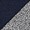 Midnight Blue Fabric/Silvervein Frameundefined